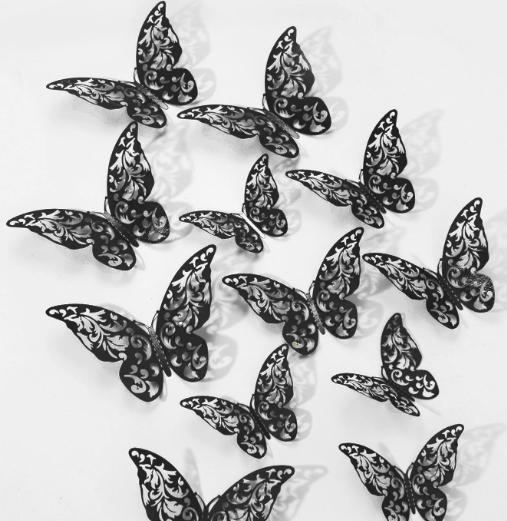 BLACK BUTTERFLIES