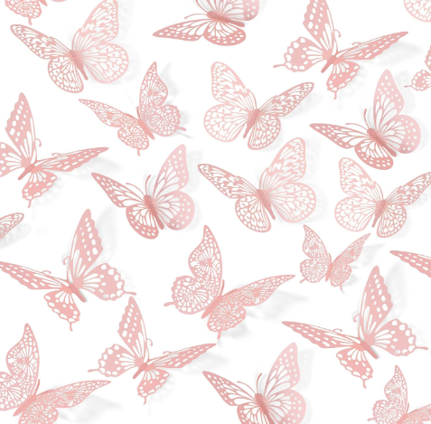 PINK BUTTERFLIES